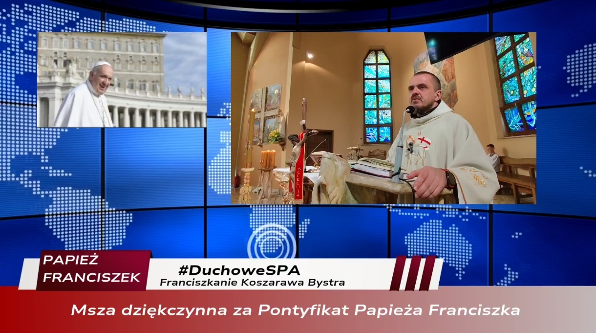 Buonasera. Homilia z Mszy dziękczynnej za Pontyfikat Papieża Franciszka.