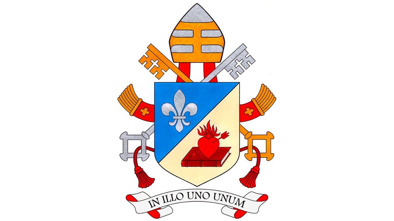 Herb i dewiza Papieża Leona XIV